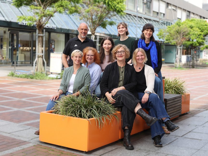 Das Team der pro familia Leverkusen